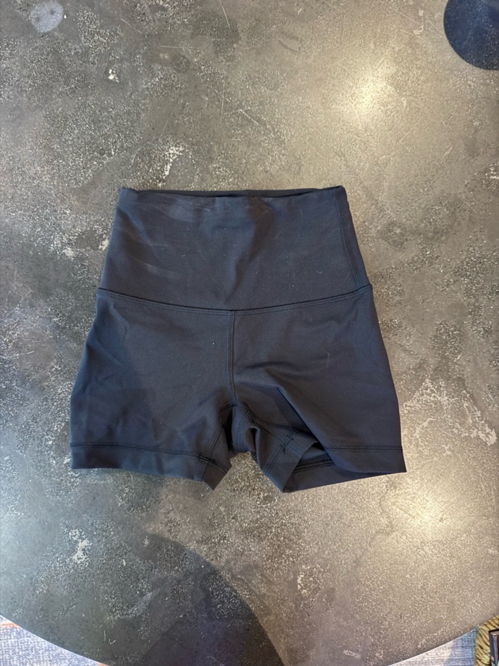 lululemon athletica Black High-Rise Bike Shorts